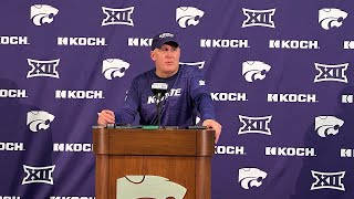 Chris Klieman postgame Oklahoma State Press Conference  092824 [upl. by Tripp]