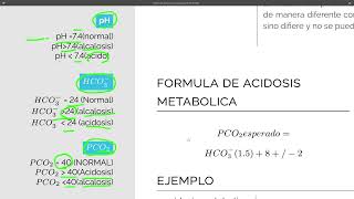 ALTERACIONES ACIDO BASE METABOLICA COMO PRIMARIO [upl. by Kaia]