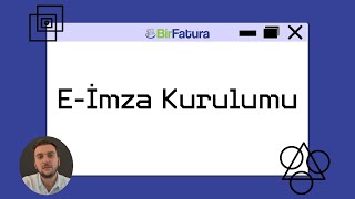 eİmza kurulum ve pin oluşturma işlemleri nasıl yapılır efatura [upl. by Nostaw]