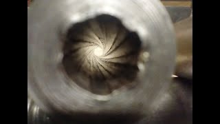 Homemade 9mm Rifling Button and Barrel [upl. by Nayllij885]