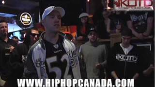 KOTD  Rap Battle  Daley vs Bruce B [upl. by Dlopoel]