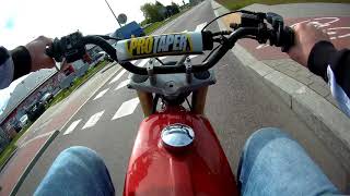 Simson Onboard Two Stroke BEST Action 852 CHYLO RACING [upl. by Anovad945]