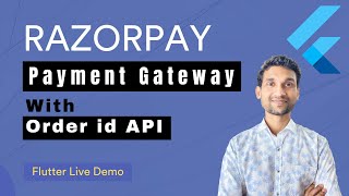 RazorPay Flutter Tutorial with Generate Order Id to capture Payment Automatically [upl. by Kling755]