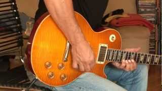 2012 Gibson Les Paul quotPaul Kossoff Signaturequot 1959 Reissue Custom Shop VOS Part2 [upl. by Aicina124]