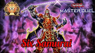 The Legendary Six Samurai  Ranked Gameplay Season 35  Road to Master  YuGiOh Master Duel [upl. by Bevers]