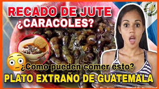 🐚 JUTES en RECADO🥣¿En GUATEMALA🇬🇹 comen CARACOLES😱Cubana reacciona reaction reaccionesdedari [upl. by Ellirpa738]