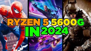 RYZEN 5 5600G GAMES TEST 2024 RYZEN 5 5600G RUN ANYTHING 4GB RAM DEDICATED [upl. by Miner]