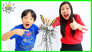 Learn about Magnets and Magnetism for kids Educational Video with Ryans World [upl. by Kalasky676]