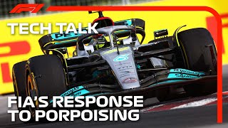 What Steps Are The FIA Taking To Tackle Porpoising  F1 TV Tech Talk  Cryptocom [upl. by God]