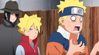 Boruto goes in Narutos Past Life Meets Konohamaru and Naruto [upl. by Sakmar]