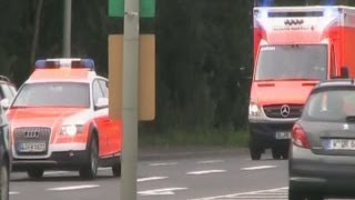 RTW Rettungsdienst Leichlingen  NEF Feuerwehr Wermelskirchen [upl. by Anigar]