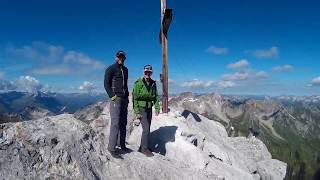 Freispitze via Nederrücken  Lechtaler Alpen [upl. by Ahseei]