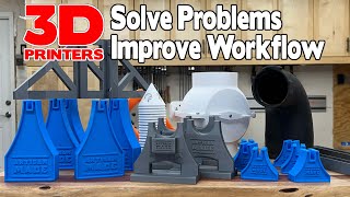 3d Printing For Woodworkers  3D Printers Solve Problems In The Workshop  Improve Your Workflow [upl. by Nivle]