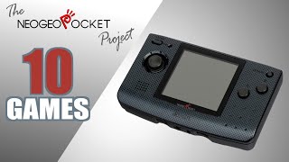 The NeoGeo Pocket Project  All 10 NGP games  Every game USEUJP [upl. by Ahsinod]