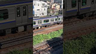 【４K映像】横須賀線 上り電車 Yokosuka Line up train １都５県大回り鉄道旅 Kindle版 [upl. by Crescint]