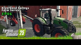 Riverbend Springs series EP06  Farming Simulator 25 [upl. by Shiau]