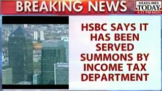 HSBC Confirms Summons By Income Tax Department [upl. by Nyer]