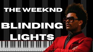 Blinding Lights Piano Tutorial  Easy Steps to Play The Weeknd’s Hit [upl. by Thamora]