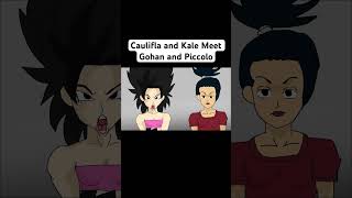 Caulifla and Kale Meet Gohan and Piccolo shorts dragonball dragonballsuper gohan [upl. by Annawek]