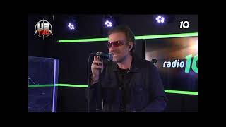 U2  BAD live radio performance  by U2two [upl. by Hnib]