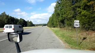 BigRigTravels LIVE Chelsea Alabama to Olive Branch Mississippi US 280 I22Oct 9 2018 [upl. by Rianna]