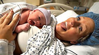 Trav and Cors WILD Labor and Delivery emotional [upl. by Yr]