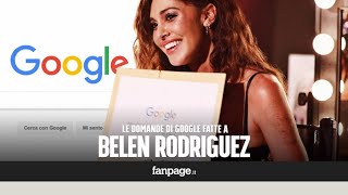 Belén Iannone incinta Instagram da piccola la Rodriguez risponde alle domande di Google [upl. by Ennayelhsa512]