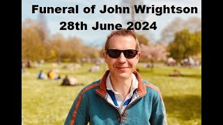 Funeral of John Wrightson 28th June 2024 [upl. by Thaddaus619]