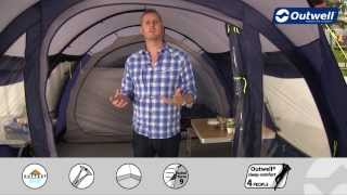 Outwell Whitecove 5 Tent  Innovative Family Camping [upl. by Eey]