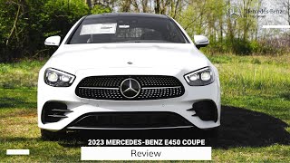 2023 MercedesBenz E 450 Coupe Review  The Luxury Coupe from Germany [upl. by Watt]