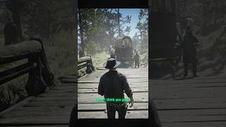 Arthur gets threatened by ODriscolls  Red dead redemption 2 Quickdraw [upl. by Anaitsirk]