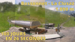 La Clusaz  Lake Annecy Ski Resort ⏩ Timelapse 100 jours [upl. by Peder]