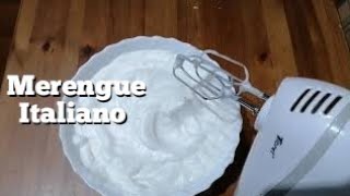 MERENGUE ITALIANO MUY FÁCIL 🍰 [upl. by Eleda]