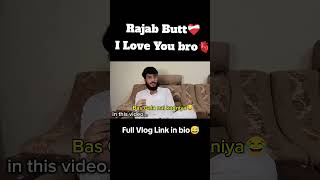 ❤️‍🩹🫀rajabbutt94 minivlog haseebvlogs mrhaseeb [upl. by Faxen]