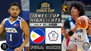 JONES CUP HIGHLIGHTS PHILIPPINES VS ROCA FINALS JULY 21 2024 [upl. by Three]