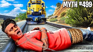 I Busted 500 Myths In GTA 5 [upl. by Dadelos]