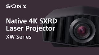 XW Series  Native 4K SXRD Laser Projector  Sony [upl. by Silletram]