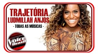 Ludmillah Anjos  Trajetória  Todas as Músicas no The Voice Brasil COMPLETO [upl. by Airuam22]