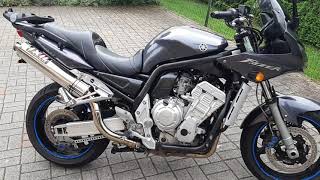 Sound Yamaha FZS Fazer 1000 from 2005  IXIL exhaust  cold start [upl. by Valli]