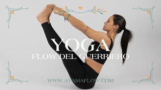 Yoga  sequenza  flow del guerriero in pochi minuti [upl. by Brufsky]