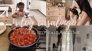 Vlog casalingo tra pulizie selfcare e ricettine [upl. by Clynes300]