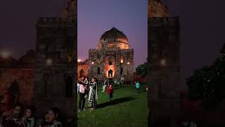 Lodhi Garden Delhi night view ⛲One of the best garden in Delhi [upl. by Husch]