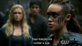 Clarke e Lexa cenas parte 7 2x09 legendado [upl. by Bealle]