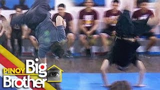 PBB 7 Day 185 Mccoy at Tanner ipinakita ang kanilang talento sa cartwheel [upl. by Iridissa]