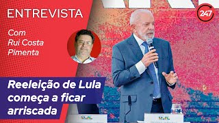 Rui Costa Pimenta reeleição de Lula começa a ficar arriscada 251024 [upl. by Atiuqcir882]