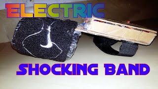 How to make electric shock bracelet made by electrical bro [upl. by Katharine902]