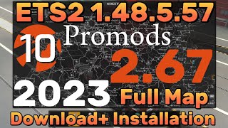 Ets2 148557 Update Promods 267 Download Installation Step by Step ets2 simulator promods [upl. by Leumek]