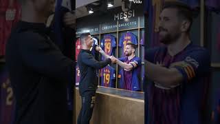 Ronaldo at Messi’s jersey shop 🫨💀 ai shorts messiandronaldo [upl. by Antonius]