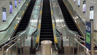 Haneda Airport Terminal 3 Escalator 羽田空港第3ターミナルエスカレーター 20230223 [upl. by Clawson]