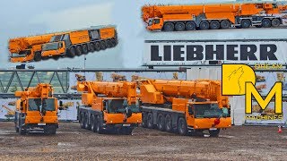 Ultimate Liebherr Crane presentation customer days mobile crane show LTM 175091 LG 1750 [upl. by Harbert]